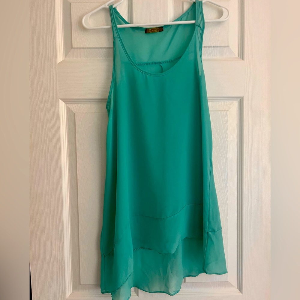 Light and breezy, flattering and great over a tank top